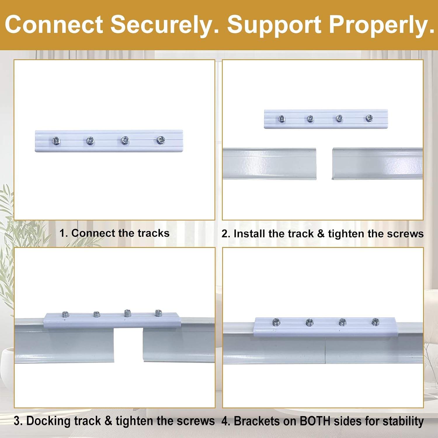 Ceiling Curtain Track, Heavy Duty Flexible Curtain Tracks Rods System, Aluminum Bendable Wall/Ceiling Mount Curtain Rail, Ceiling Track Gliders Set for Bay Windows, Room Dividers - 11.8FT(3.6M)