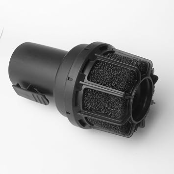 CMXZVBE38660 2-1/2 in. Muffler Diffuser Wet Dry Vac Attachment, Industrial-Grade Shop Vacuum Accessory for Diffusing the Airstream While Cleaning, Fits 2-1/2 in. Hose Diameter