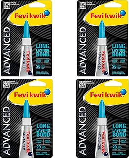 Fevikwik Advanced 3 GM | Instant glue for repair | Water-proof glue| Shock proof | Long lasting bonds | Extra strong adhesive (Pack of 4)