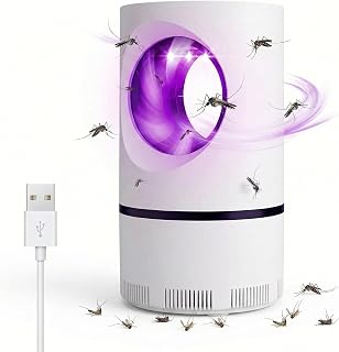 Insektenvernichter, 2026 Mückenschutz Lampe, USB Elektrische Moskito Insect Killer 360°UV Fliegenfalle Moskito Schutz Falle Fluginsektenvernichter, Für Innen Schlafzimmer Gärten Küche Büro