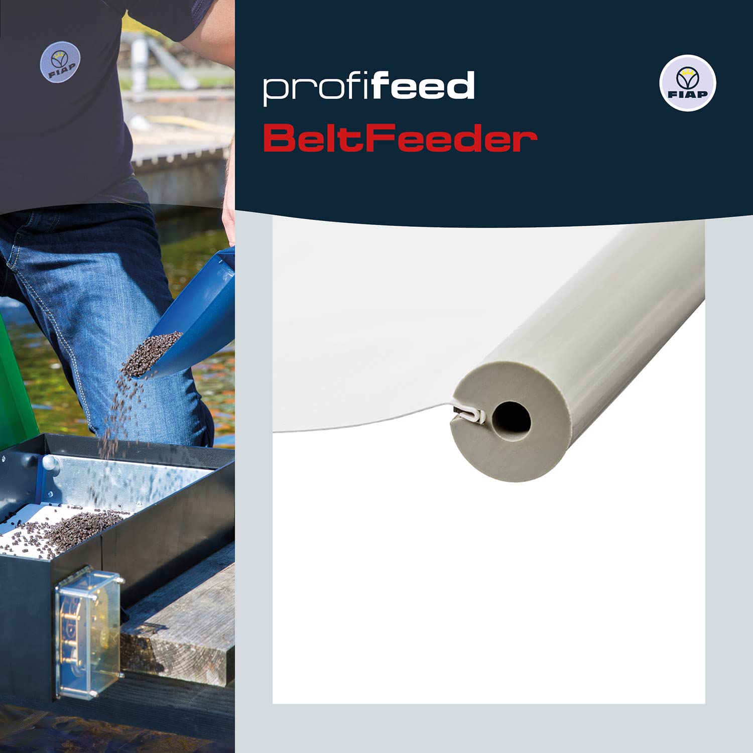 FIAP Futterautomat 5kg/24h - Teichfutterautomat Mit Uhrwerk