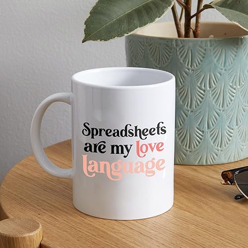 Miniatura 2 de Taza de café con texto en inglés "Accountant Gift Appreciation", taza de café con texto en inglés "Are My Love", regalo CPA para hombres y mujeres,