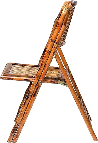 Miniatura 6 de Silla plegable de bambú americano (juego de 4)