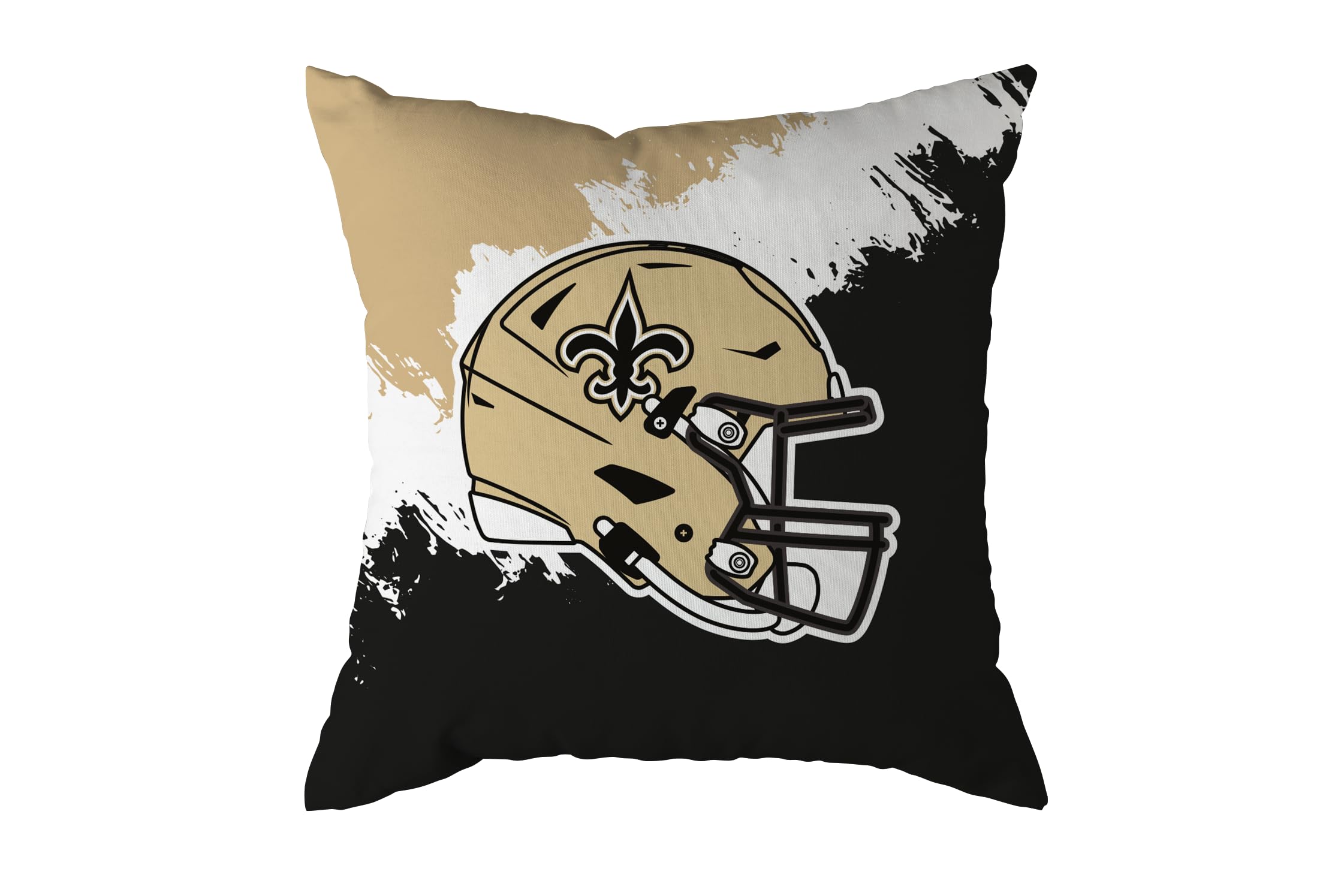 NFL Kissen New Orleans Saints Football Cushion Brush Pillow Sofakissen 50x50cm