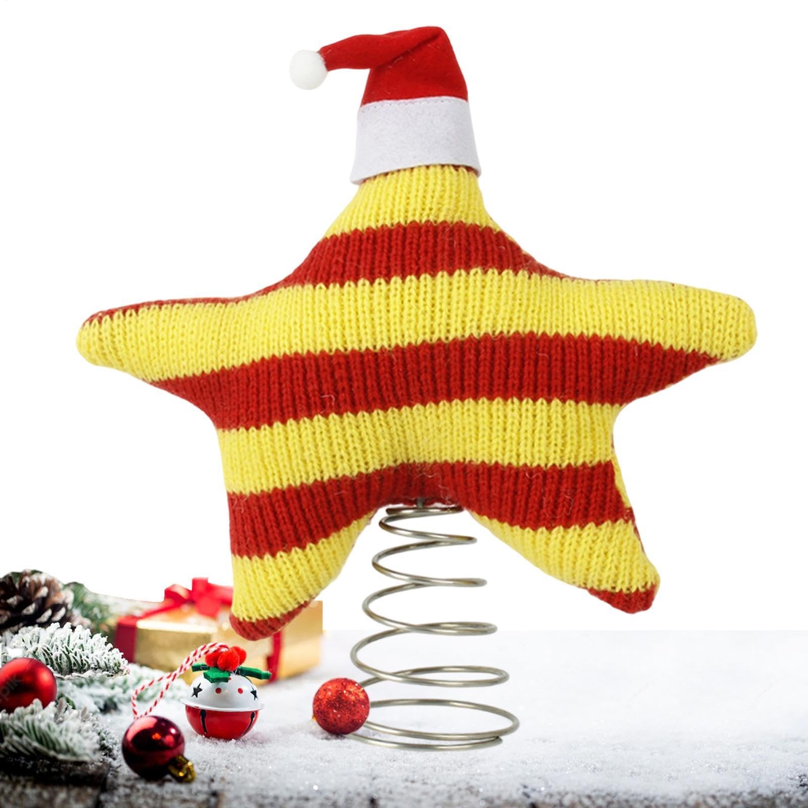Étoile de Noël pour sapin stable et durable pour décoration hivernale