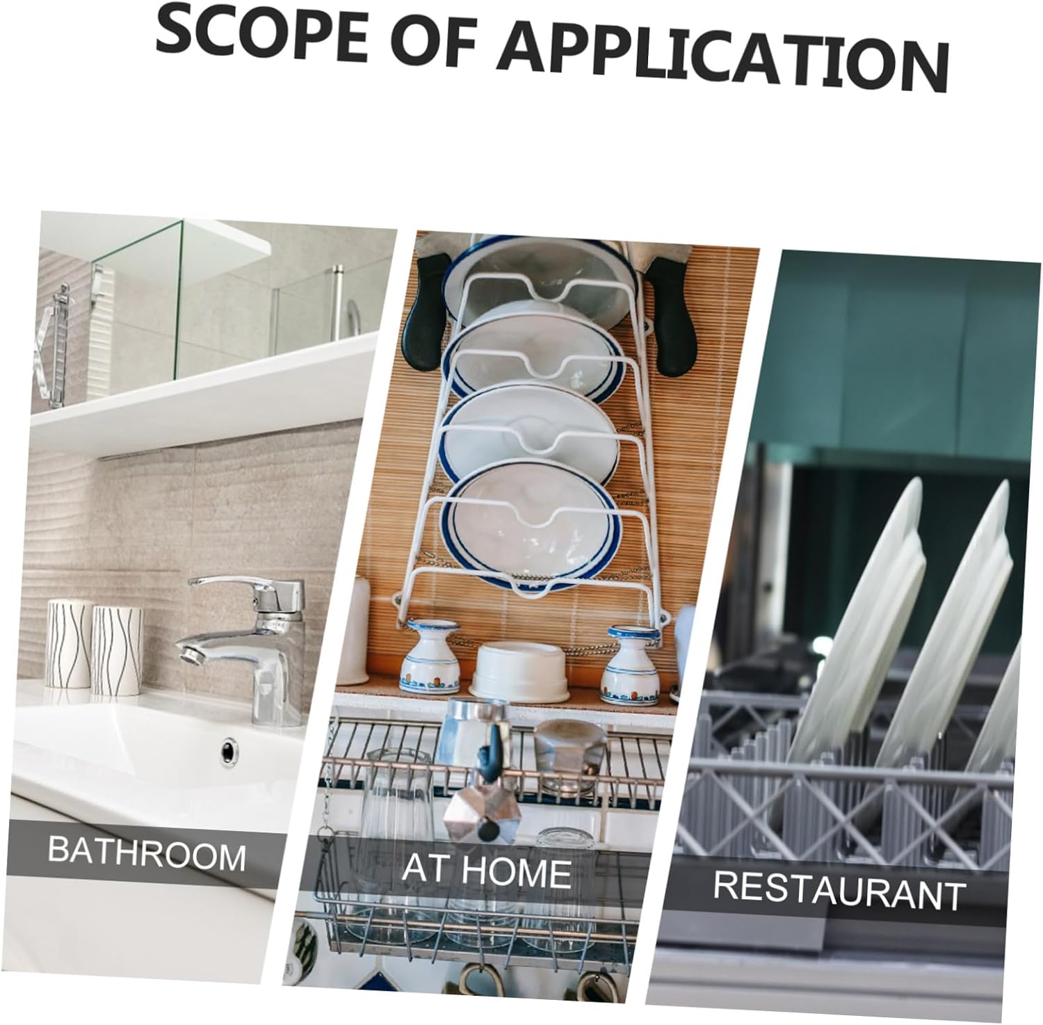 COLLBATH Cutlery Storage Cylinder Multifunctional Kitchenware Organizer Food-Grade Plastic Utensil Holder Dividers for Home Use Space-Saving Design for Forks Spoons and Chopsticks