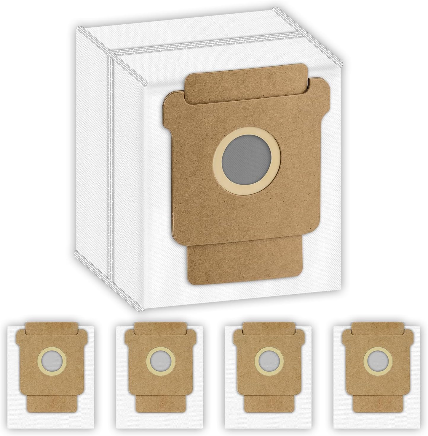 (20 Pack) Roomba 104 Dust Bags for iRobot Roomba 104, 105 Vac, 105 Combo, Plus 405/ Plus 505 Combo, 504 Vac, Max 705 Vac, Vacuum 2 Essential Q0520 Robot Vacuum Bags, Disposal Bag Accessories