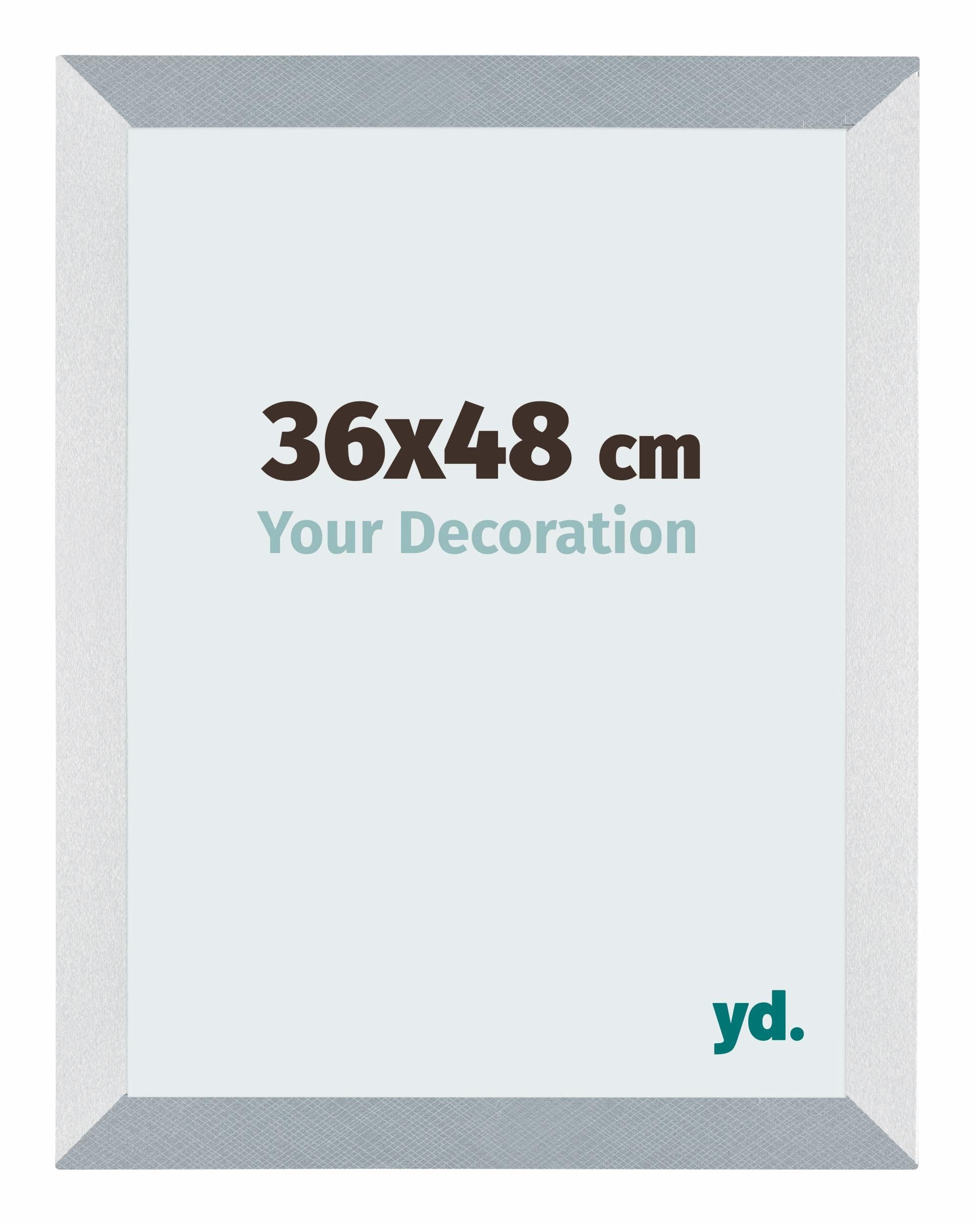 Your Decoration - Puzzle frame 36x48 - Aluminum Brushed - Puzzle frame 500-1000 Pieces - MDF Photoframe - Mura