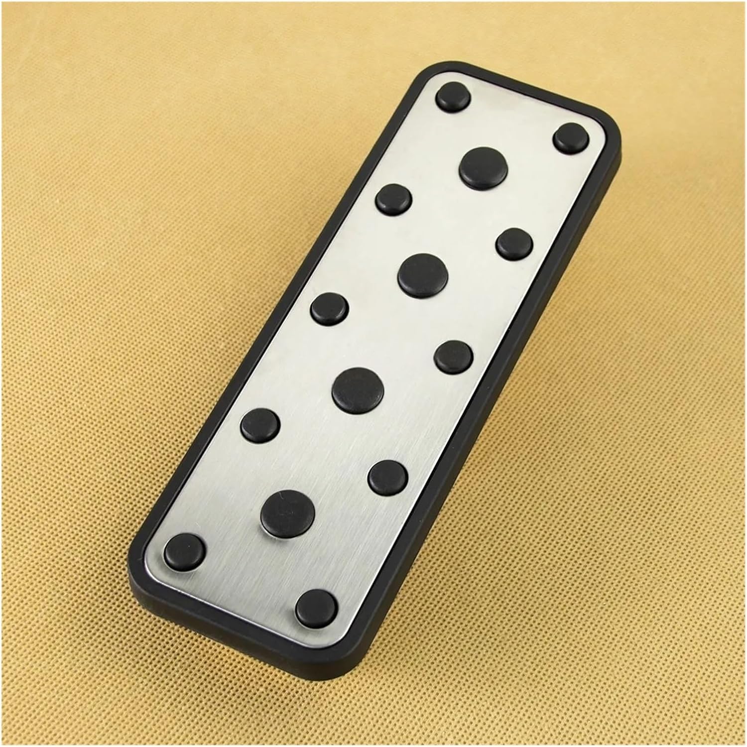 Car Footrest Dead Clutch Brake Gas Pedal Pad Cover Compatible With Subaru XV Impreza 2017-2023 LHD Stainless Steel