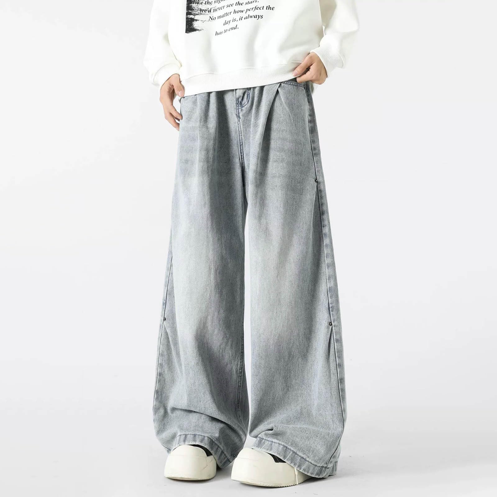 Jeans Hombre Pantalones Vaqueros Hombre Pantalon Vaquero Calcas Ganga Homem Rotos Jersey Azul Marino Elastico Calças Cintura Elastica Para Camisetas Cuello Alto De Camiseta Talla Grandes Negros Xxl