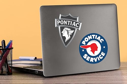 Miniatura 5 de Pontiac Emblem Vinyl Large Deluxe Stickers Variety Pack - Laptop Water Bottle Scrapbooking Tablet Skateboard IndoorOutdoor - Set of 11