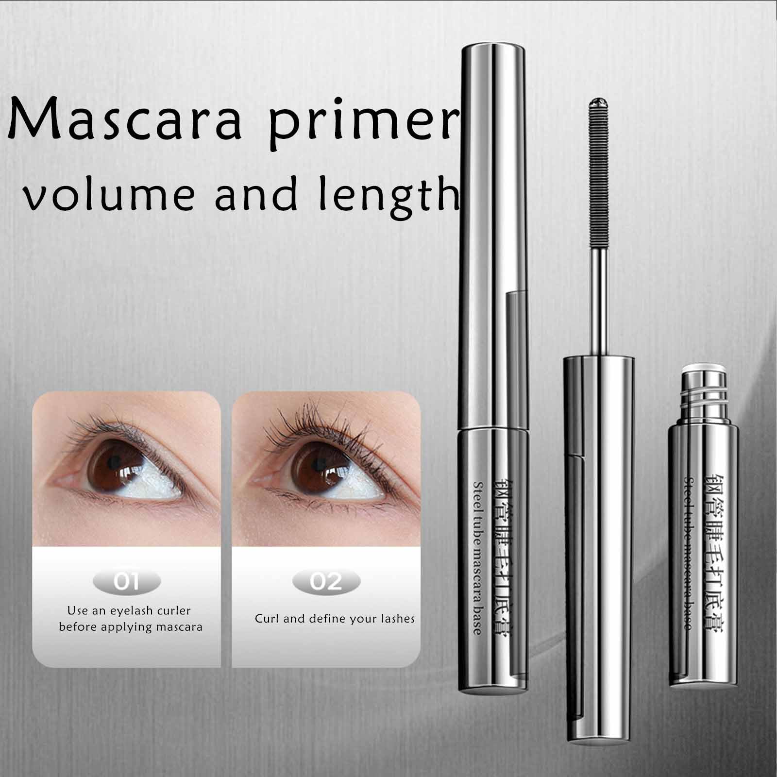 Mascara Primer Eyelash Primer before Mascara Volume and Length Curl Waterproof Sweatproof Lengthening Non-Smudge Long Lasting - Image 3