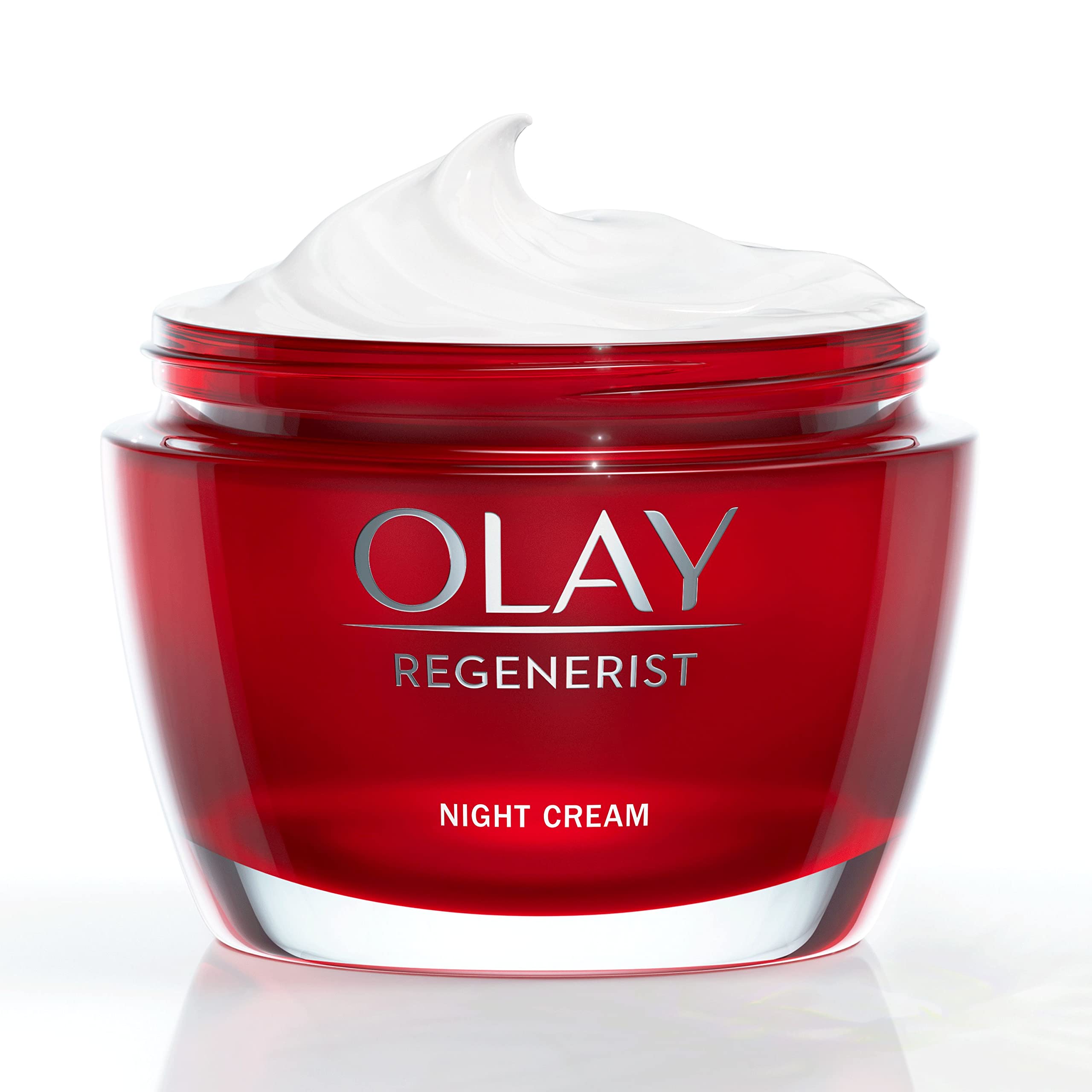 Olay Regenerist Crema Viso Notte. Crema Idratante Attiva Antirughe e Rassodante per la Cura della Pelle con Niacinamide e Peptidi Anti-Età. Rassoda, Rigenera e Idrata. Senza Profumo. 50 ml