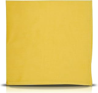 Be-Creative - Bandana para niña (100% algodón, diseño de cachemira), color amarillo