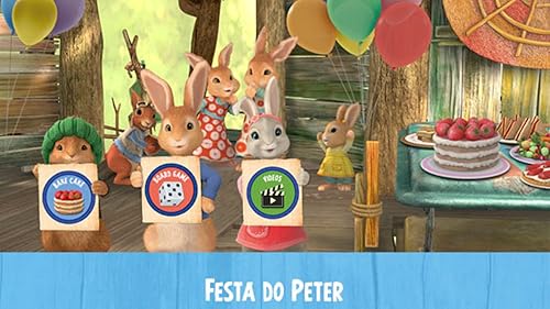 Festa de aniversário do Peter Rabbit