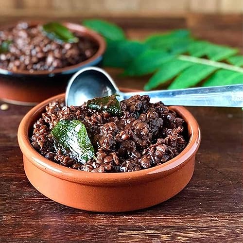 Miniatura 5 de neotea Gramo de caballo negro puro  Karuppu Kollu  Kulthi  Kollu  Macrotyloma uniflorum  250 GM