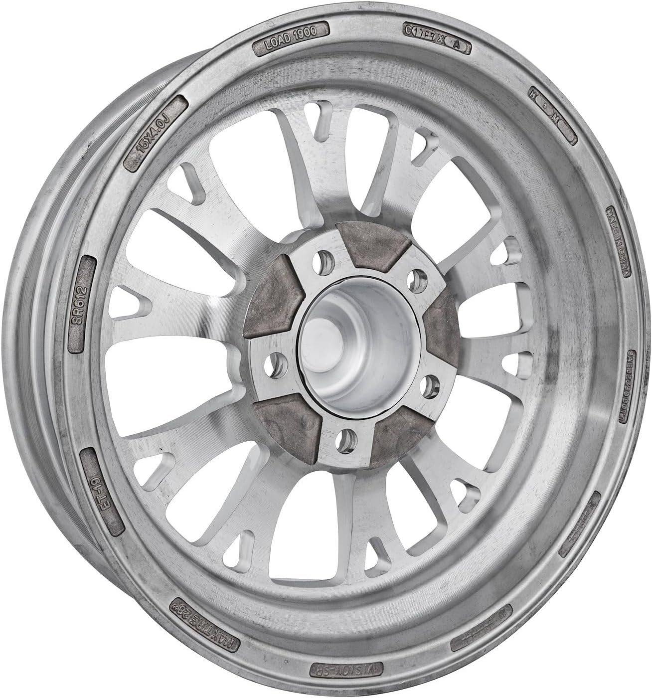 JEGS SSR Spike Wheel [Size: 15" x 4"] Fully Polished Finish