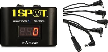 Truetone 1 SPOT mA Meter and Cable Tester + Truetone MC5 1 SPOT Multi-Plug 5 Cable Value Bundle