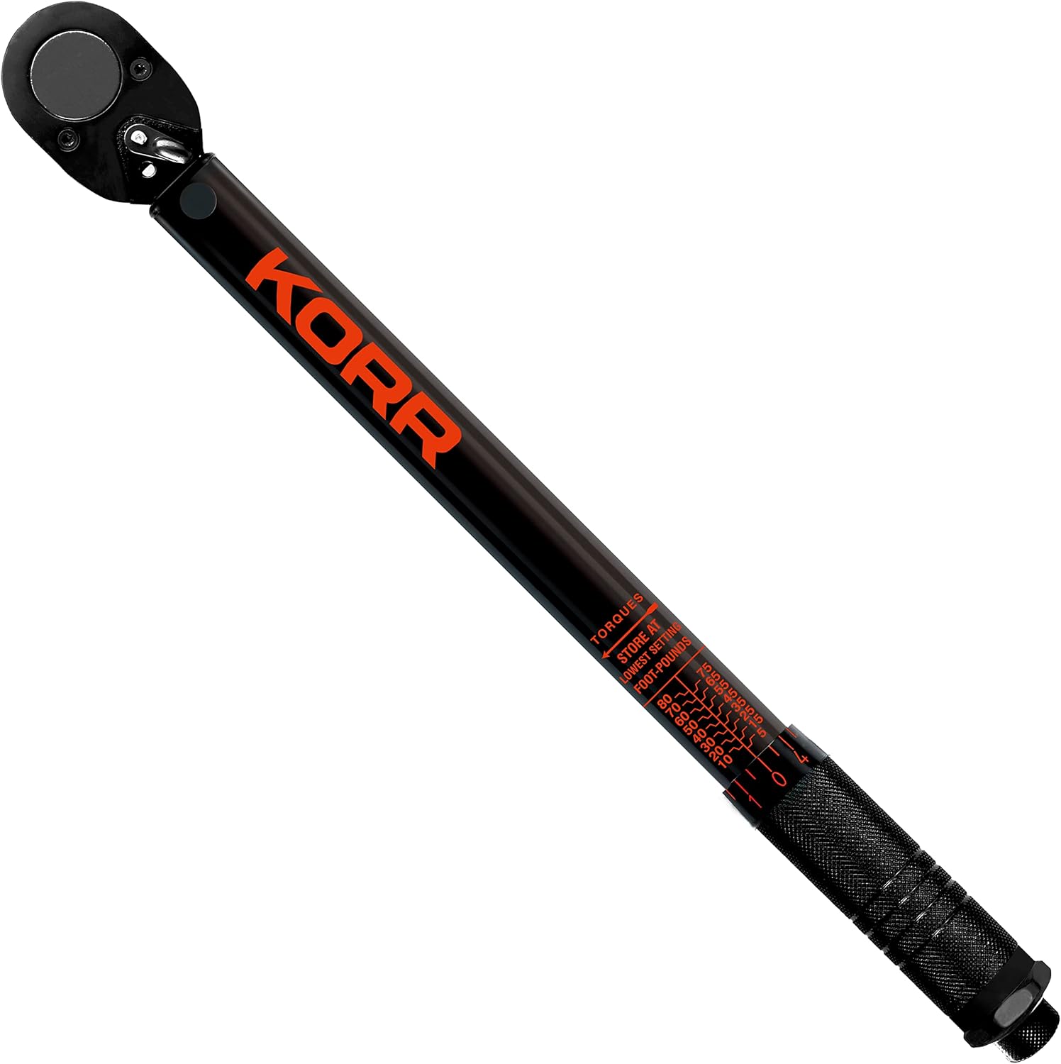 KORR Tools KTW002 3/8-Inch Drive Click Torque Wrench (5-80 ft.-lb.)