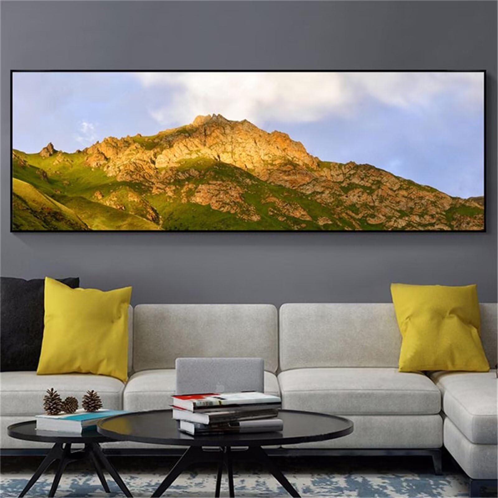 Broderie Diamant Grand Format L-6588 | Peinture Strass 5D Premium Motif Paysage Alpin