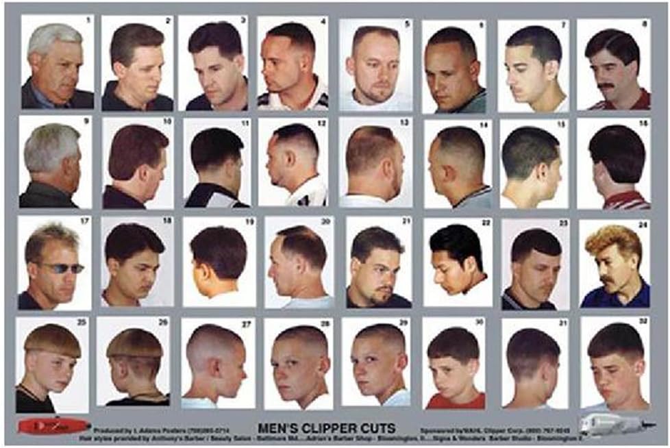 SI-12-20GM BARBER SHOP/SALON POSTER
