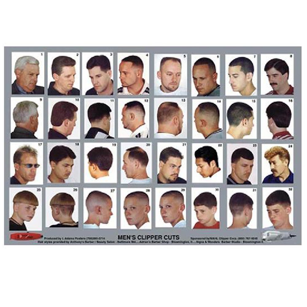 SI-12-20GM BARBER SHOP/SALON POSTER