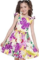 Vista 10 de Vestido de verano para niña, de algodón, con diseño floral