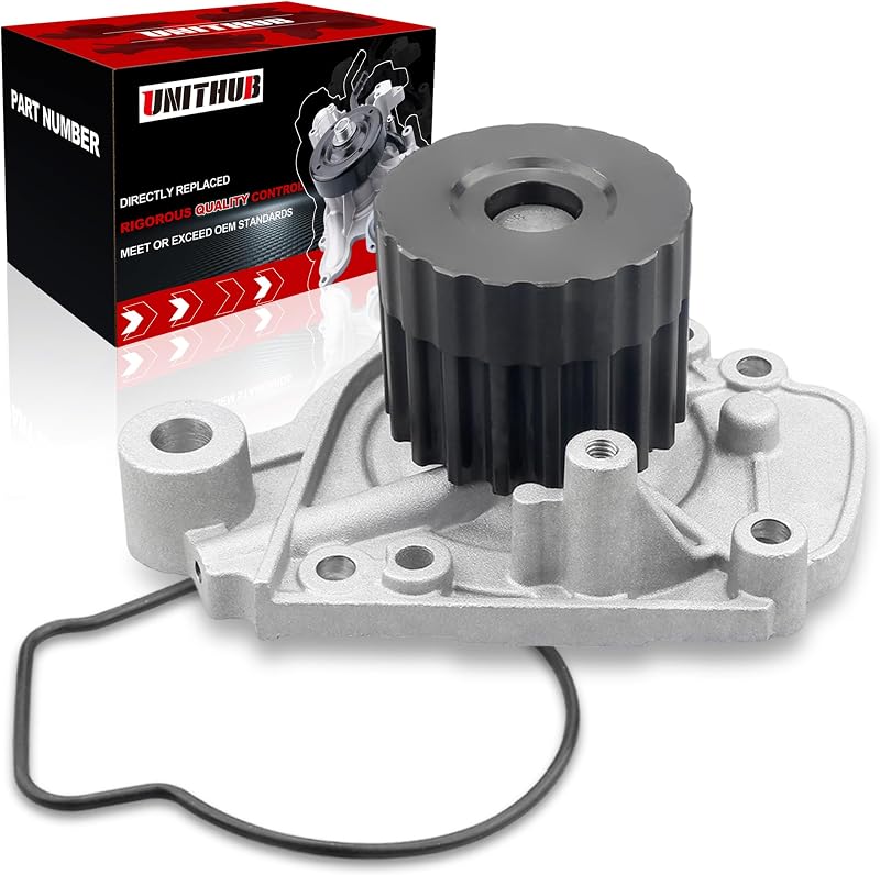 Bomba d'água do motor UNITHUB com junta para Honda Civic e Acura EL 1.6L – 1 unidade
