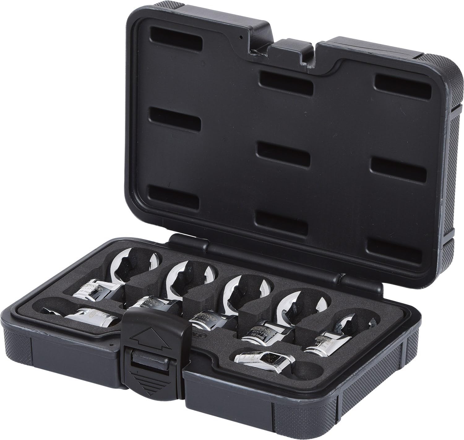 KS TOOLS 3/8" Joint Ring Wrench Socket Set (Open), 7 pcs