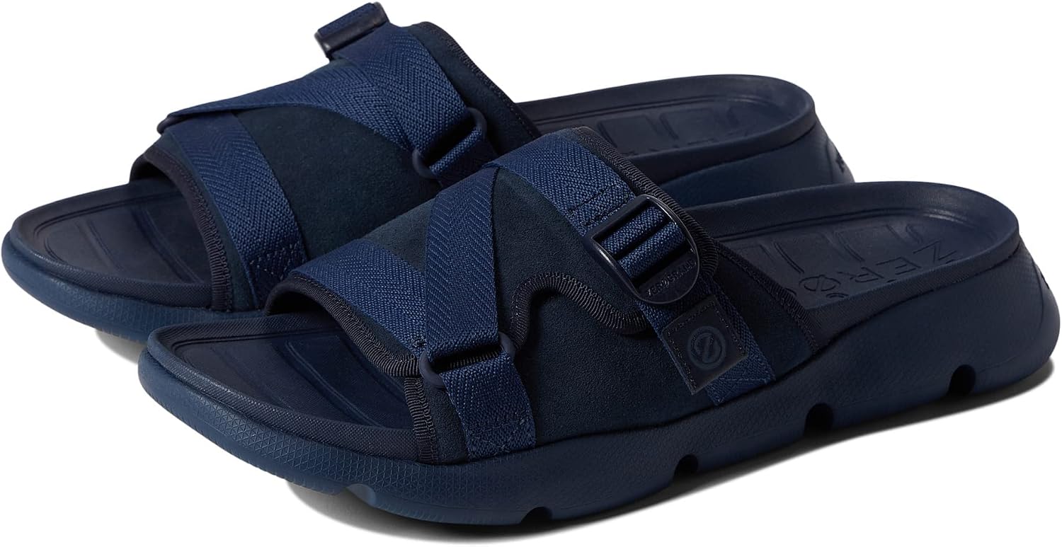 Cole Haan 4.Zerogrand Multi Strap Slide - Navy Jamaica | Ubuy display picture 2