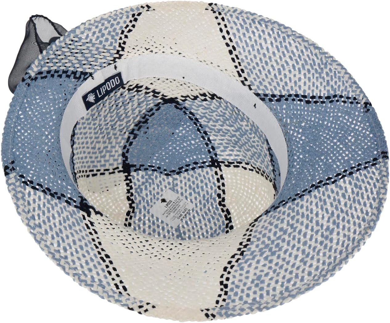 Lipodo Straw Hat Regency Sun Women Made in Italy Summer Spring