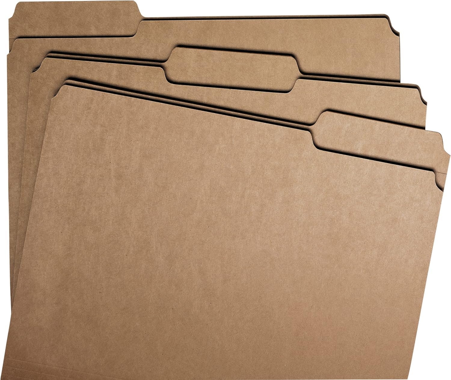 Smead Fastener File Folder, 1 Fastener, Reinforced 1/3-Cut Tab, Letter Size, Kraft, 50 per Box (14834) - Image 2