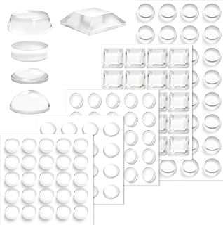 118pcs Bump Dots for Visually Impaired, 4 Shapes, Clear