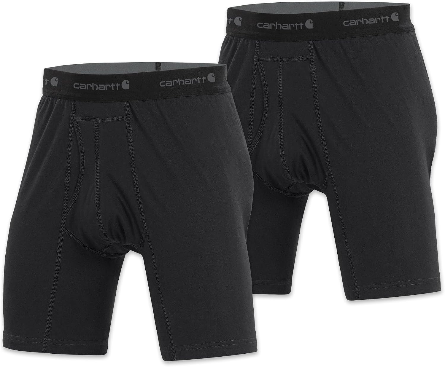 Carhartt Men's MBB124 5 Inch Basic Boxer Brief 2-Pack