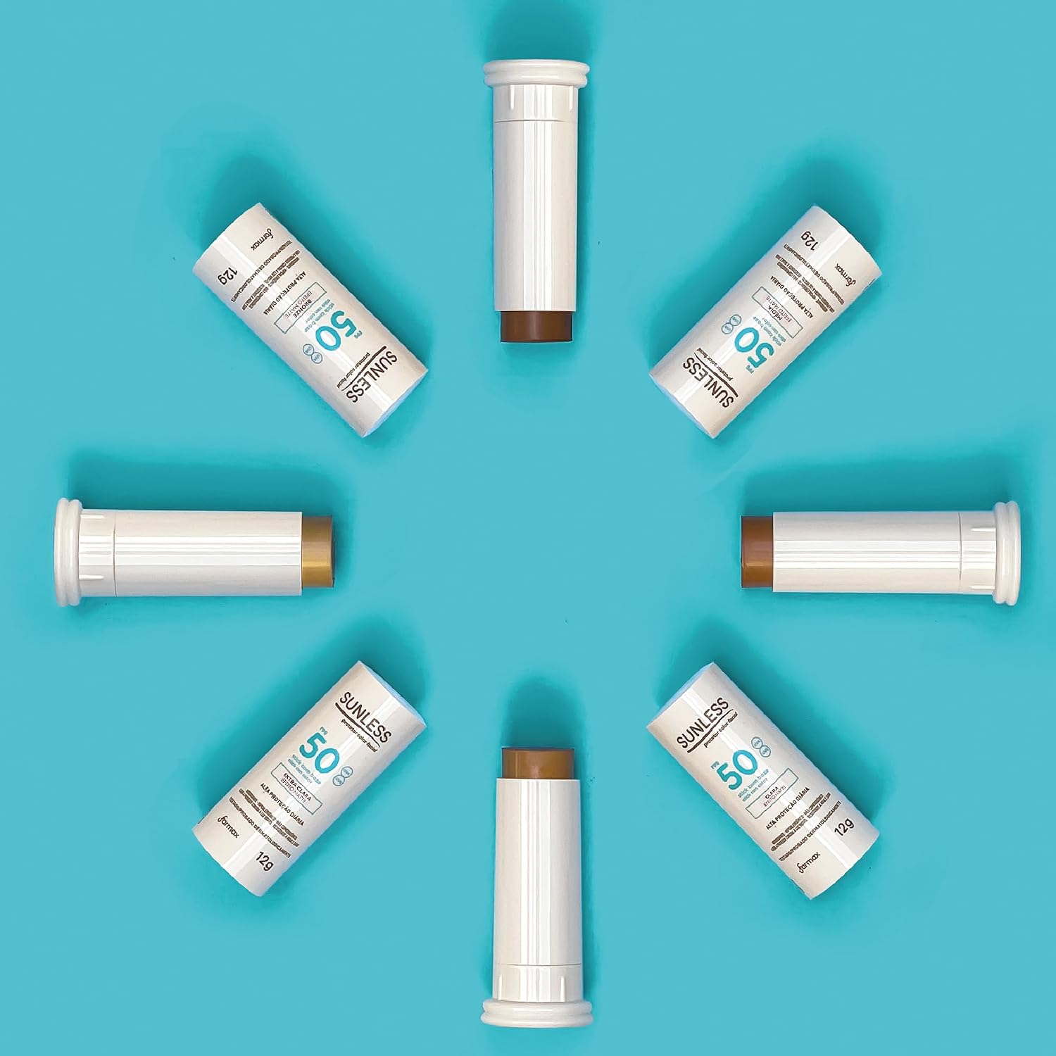 Farmax - Prot Solar Facial Sunless Farmax Stick 12G Fps50 Media