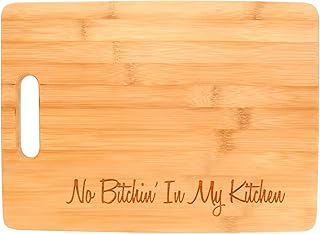 No Bitchin' In My Kitchen Decor Funny Baking Cooking Quote Decorative Re...