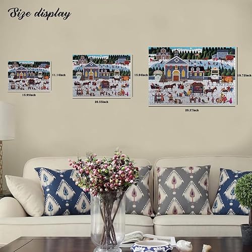 Miniatura 2 de 300 piezas de rompecabezas, rompecabezas de madera de la serie de paisajes de fuegos artificiales, entrelazado perfecto sin polvo, adecuado para