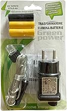 Battery Eliminator Transformer, Electric Converter with 220-240 V Plug for Christmas Lights, LED Transformer (AA)