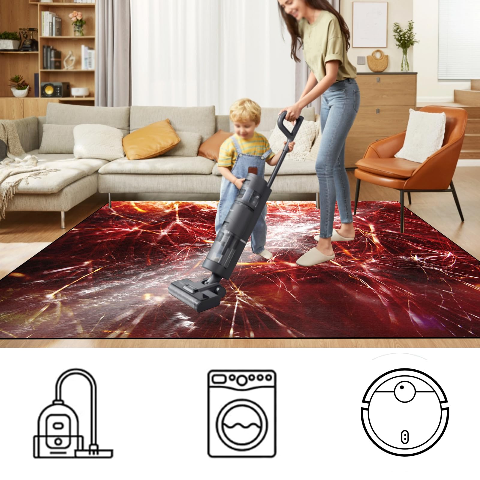 Tapis Protection Sol Chaise Bureau Gaming, Tapis antidérapant sous Chaise de Bureau, Tapis Chaise Gaming, Tapis de Protection en Carrelage, Tapis de Chaise Polyvalent pour la Maison 160 x 200 cm