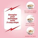 KWALITY Muesli Crunchy 400 G|76% Multi Grains with Almonds,Raisins & Honey|Natural Source of Vitamin & Iron|High in Protein & Fiber|Low Fat & Cholesterol-Free|Healthy Food & Breakfast Cereal gallery image