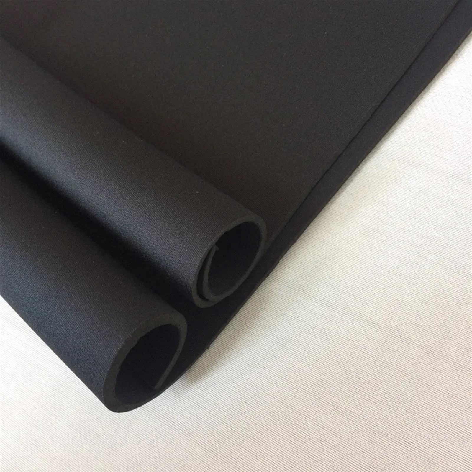 Neopren-Stoff 2 mm Stretch-Neopren-Tauchstoff, doppelseitiger Verbundstoff, wasser- und windabweisend, for Tauchschutz-Neoprenanzüge Neopren-NäHstoff(Color:1)