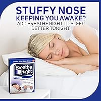 Vista 8 de Breathe Right Tiras nasales Original Tan S/M 30 ea (Paquete de 12)