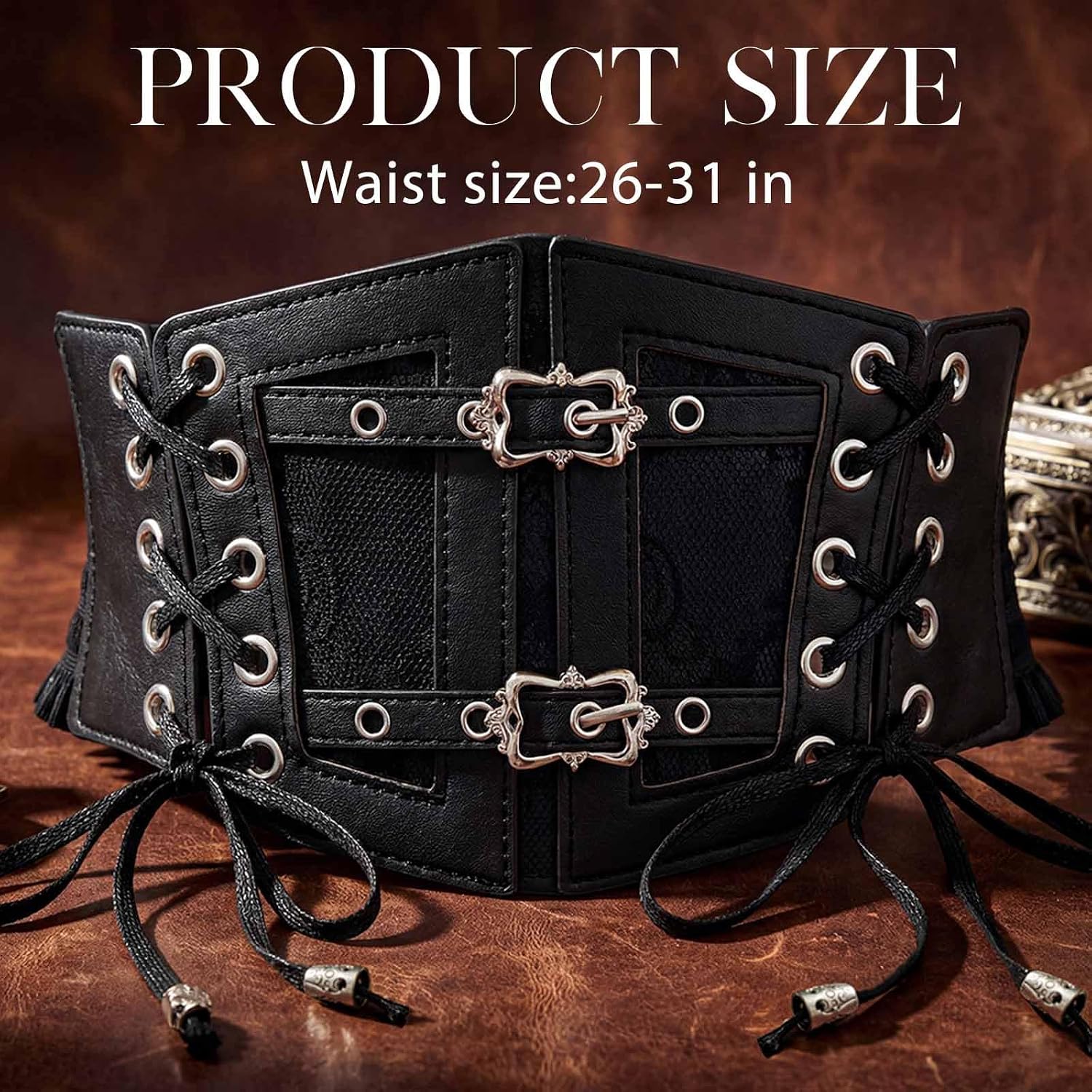 Lace-up Cinch Corset Belt for Women