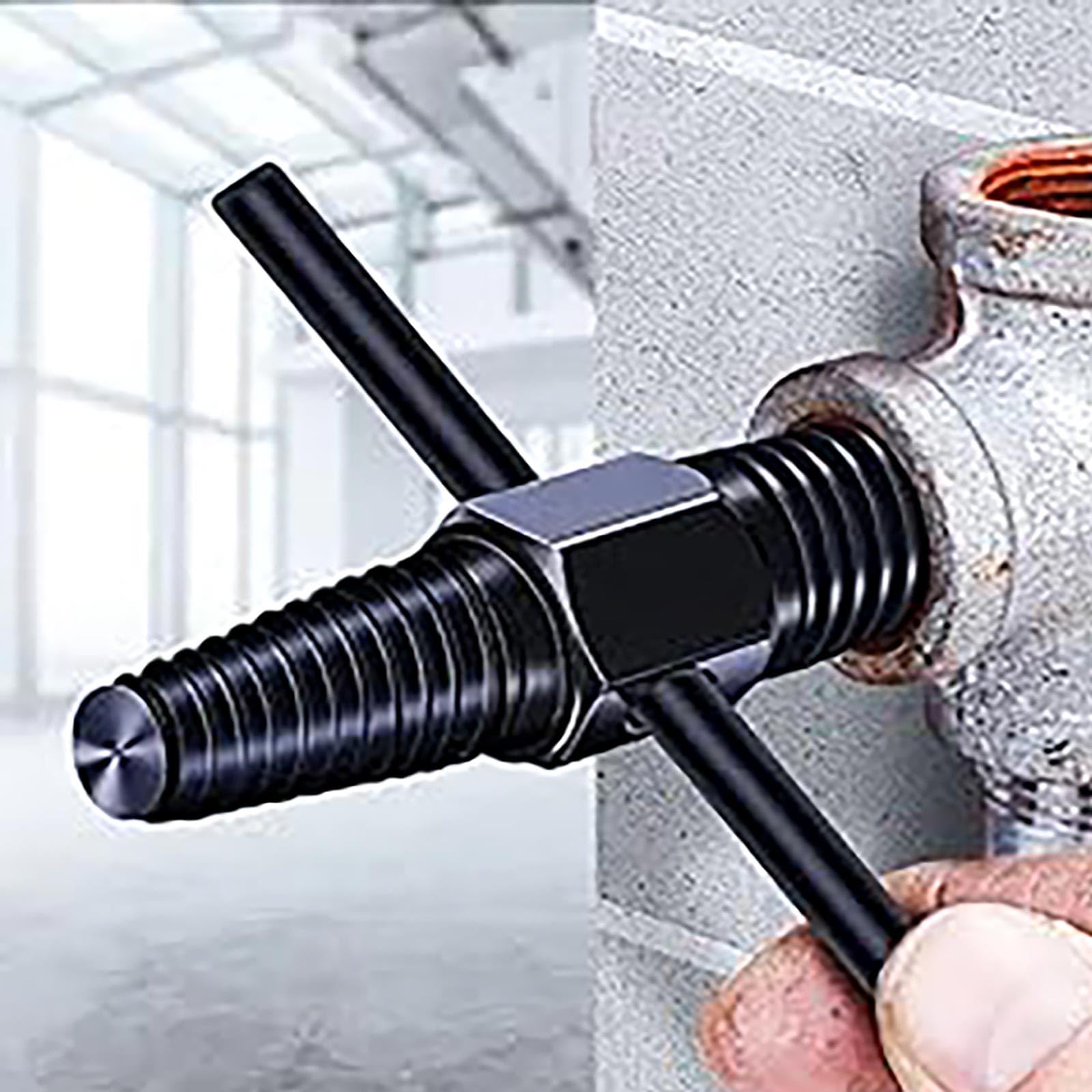 Herramienta universal para romper tuberías de agua para grifos domésticos, extractor de roscas de 4 mm/6 mm para válvulas triangulares, accesorios de fontanería