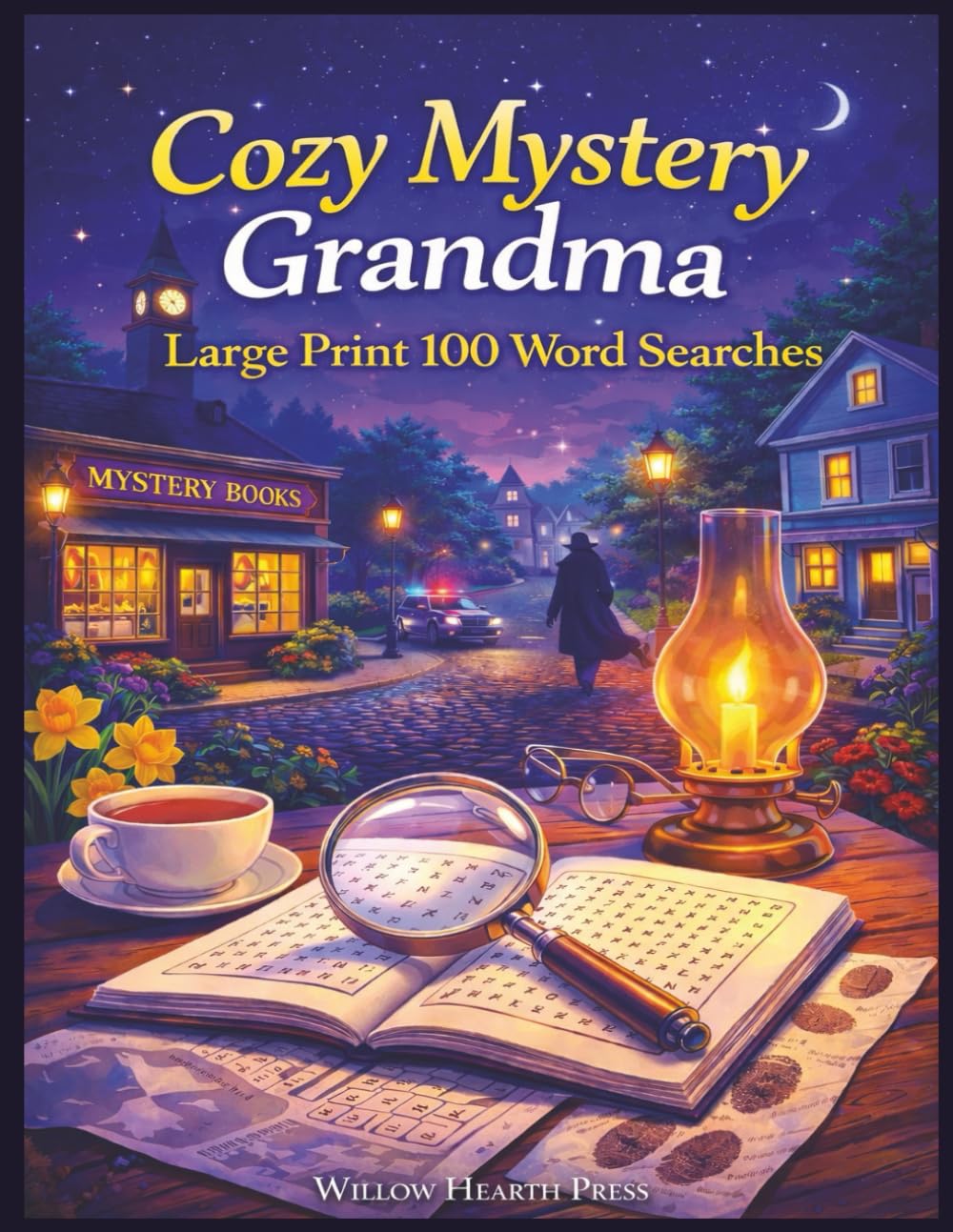 Cozy Mystery Grandma: Large Print 100 Word Searches