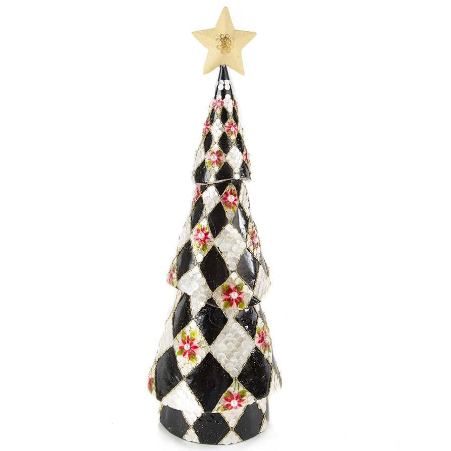 MACKENZIE CHILDS マッケンジーチャイルズ　クリスマスツリー Amazon.com: MACKENZIE-CHILDS Christmas Cardinal Tree with