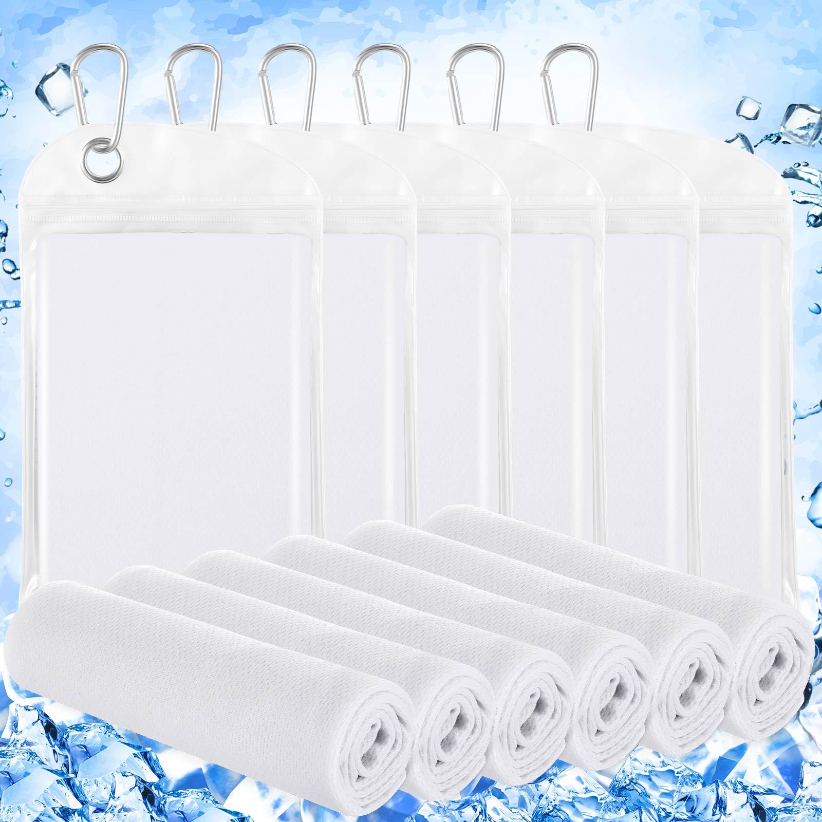 Hosuly 6 Pack Cooling Towels 40