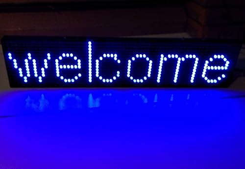 Miniatura 25 de Señal LED a todo color RGB Splash impermeable programable desplazamiento LED mensaje marquesina signo RGB a todo color,Blue,Rojo