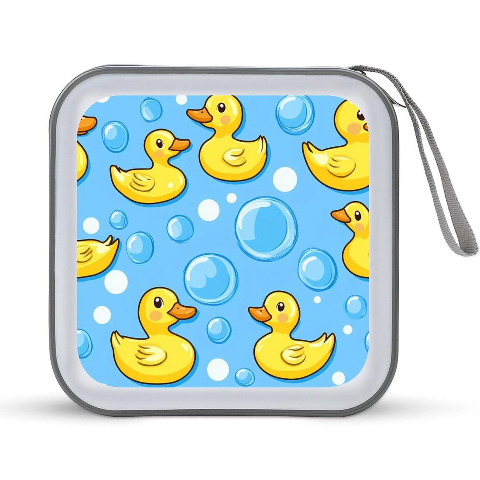 Ducks CD Case Portable DVD Holder Storage Organizer for Home Travel