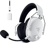 Razer BlackShark V3 Wireless Gaming Headset for PC: 50mm Drivers - Super Wideband Mic - 2.4 GHz, Bluetooth, USB - Works with Mac, PS5, Nintendo Switch, Smartphone - 70 Hr Battery - White